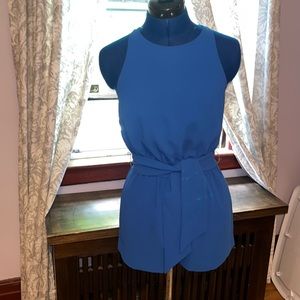 Club Monaco blue romper with pockets